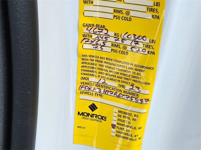 2024 Ford F-350SD XL DRW 169" WB / 84" C/A