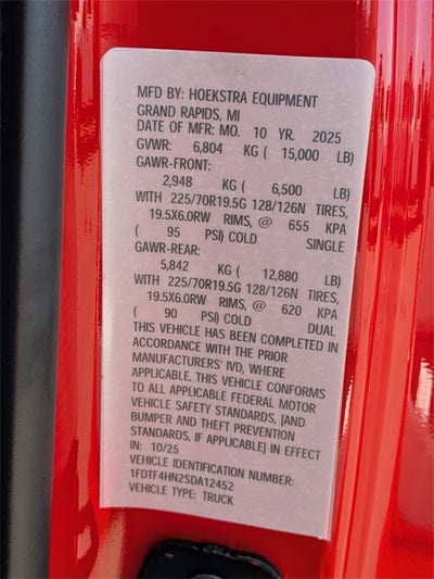 2025 Ford F-450SD XL DRW