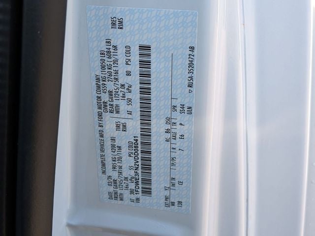 2027 Ford E-350SD Base Cutaway