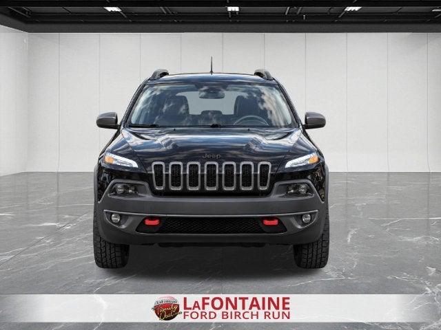 Used 2018 Jeep Cherokee Trailhawk with VIN 1C4PJMBX3JD592596 for sale in Birch Run, MI