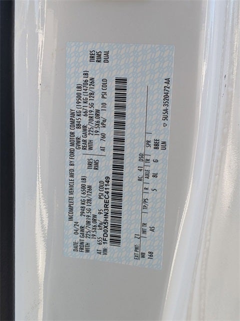 2024 Ford F-550SD XL 9' SERVICE BODY