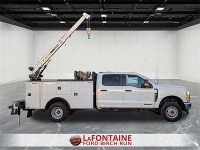 2024 Ford F-350SD 9' Knapheide Aluminum Crane Body 32' crane