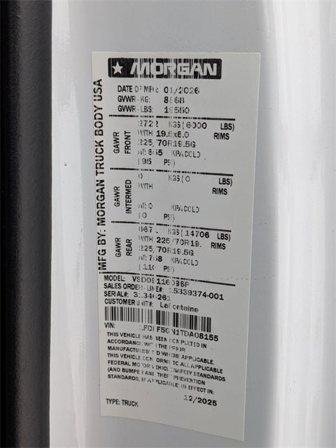 2026 Ford F-550SD XL DRW