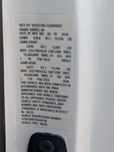2026 Ford F-550SD XL DRW