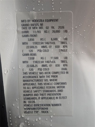 2026 Ford F-650SD Base