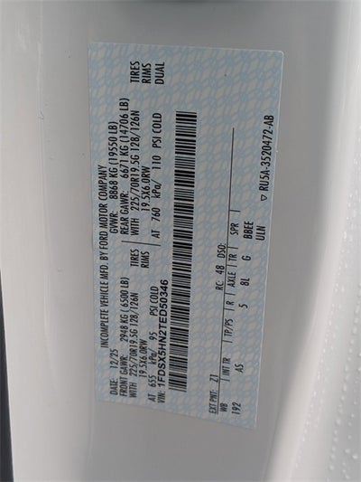 2026 Ford F-550SD DRW