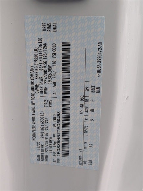 2026 Ford F-550SD DRW