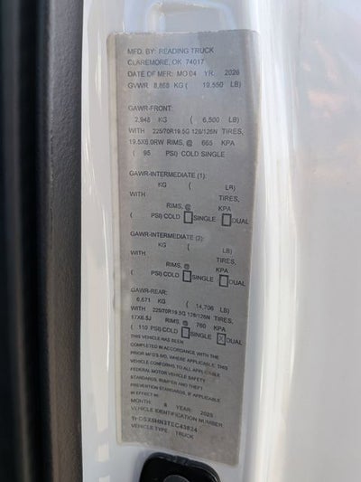 2026 Ford F-550SD XL DRW