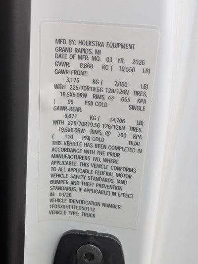2026 Ford F-550SD XL DRW