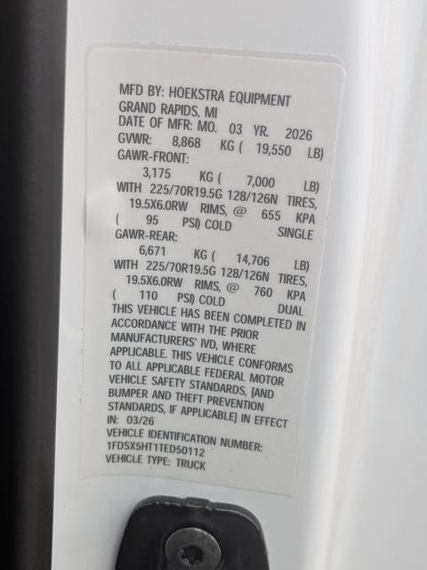 2026 Ford F-550SD XL DRW