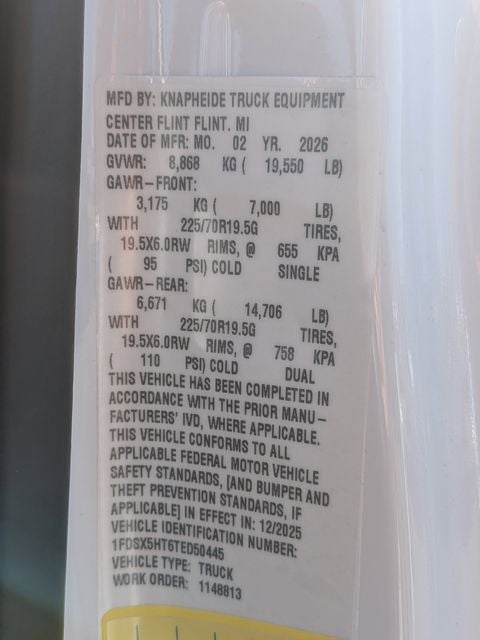 2026 Ford F-550SD DRW