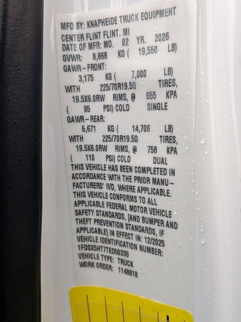 2026 Ford F-550SD XL DRW