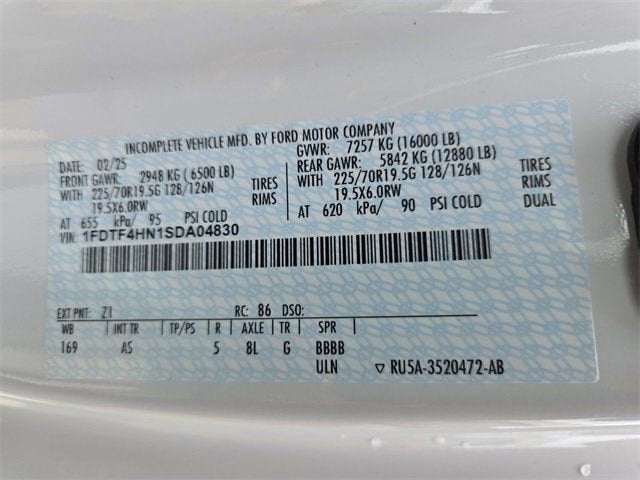 2025 Ford F-450SD XL PLATFORM