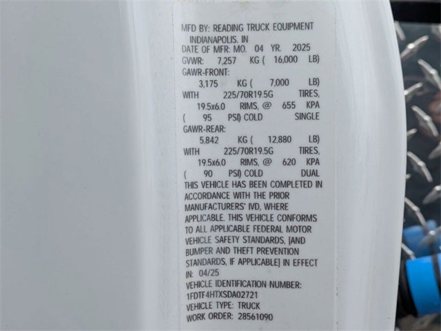 2025 Ford F-450SD XL CM HAULER BODY DELUXE