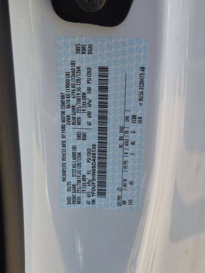 2025 Ford F-550SD XL DRW