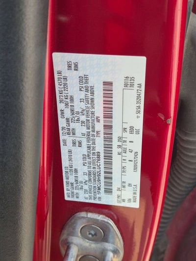 2020 Ford Escape SEL