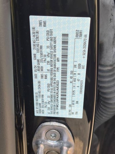 2024 Ford Escape ST-Line Elite