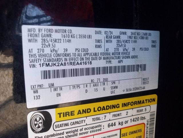 2024 Ford Expedition Max Limited