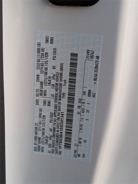 2025 Ford F-350 XL 8' SERVICE BODY