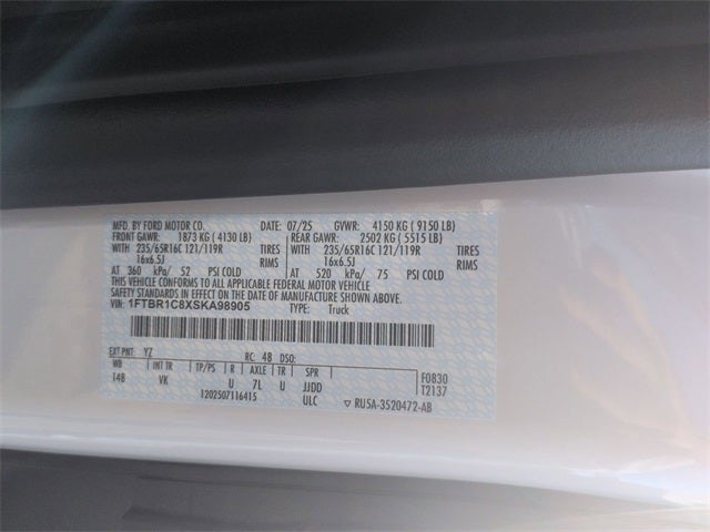 2025 Ford Transit-250 Base