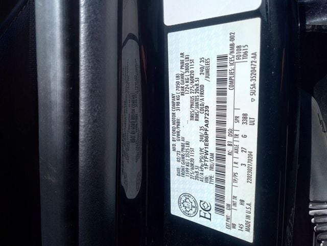 2023 Ford F-150 Lariat