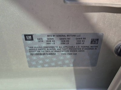 2015 Chevrolet Malibu LT 2LT