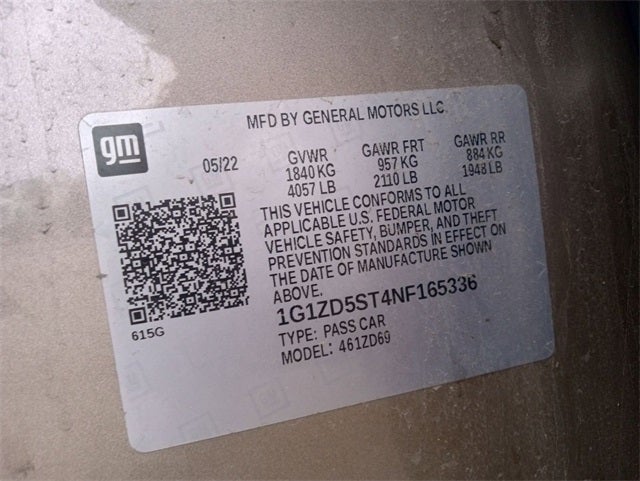 2022 Chevrolet Malibu LT