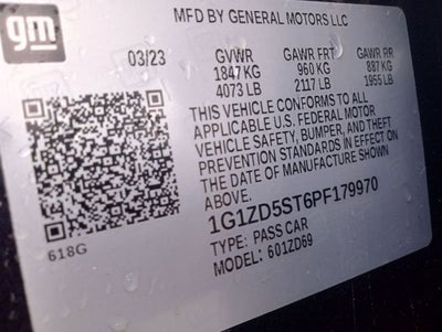 2023 Chevrolet Malibu LT 1LT