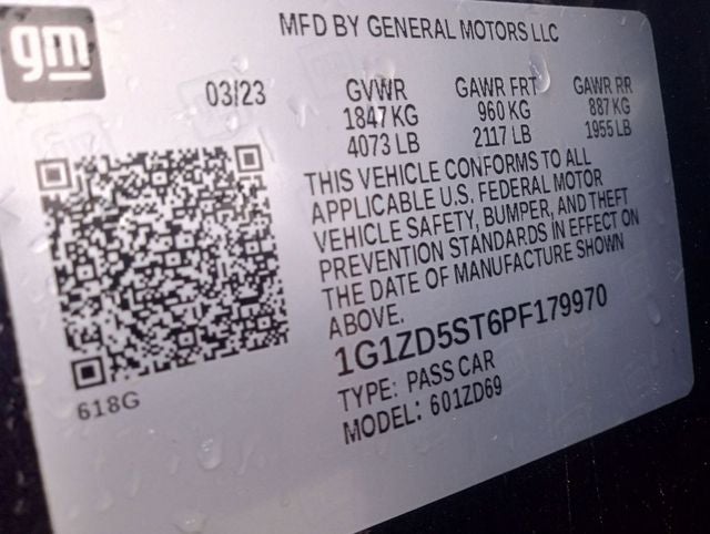 2023 Chevrolet Malibu LT 1LT