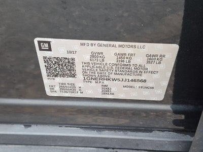 2018 Chevrolet Traverse 3LT
