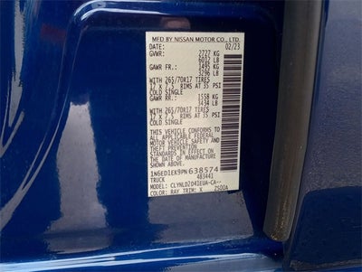 2023 Nissan Frontier PRO-4X