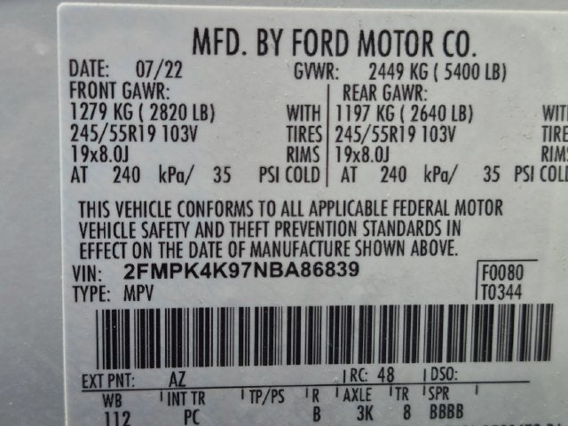 2022 Ford Edge Titanium