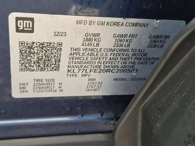 2024 Chevrolet Trax LS