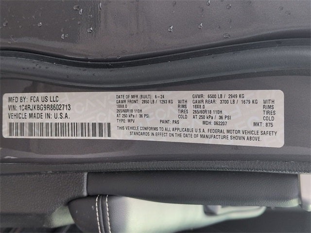 2024 Jeep Grand Cherokee L Limited