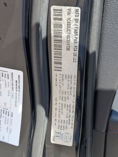 2025 Dodge Durango R/T Plus AWD
