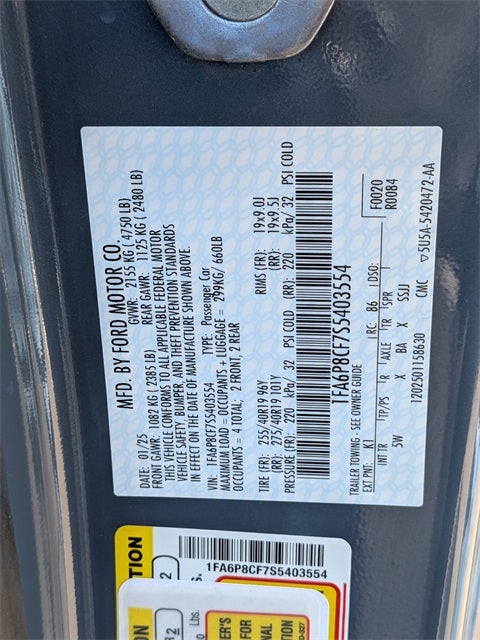 2025 Ford Mustang RTR Spec 3