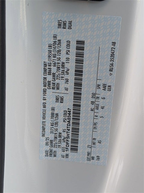 2026 Ford F-550SD XL DRW