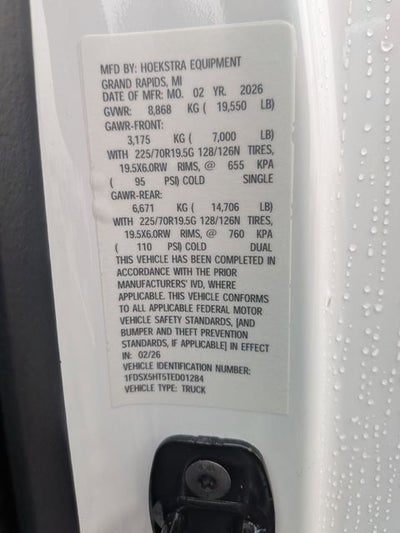 2026 Ford F-550SD XL DRW