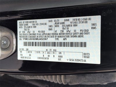 2021 Ford Escape SEL