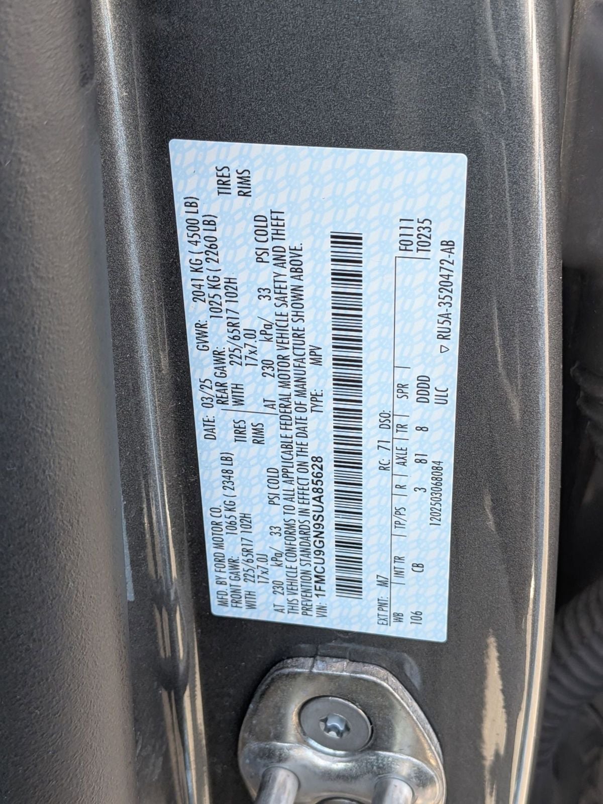 2025 Ford Escape Active
