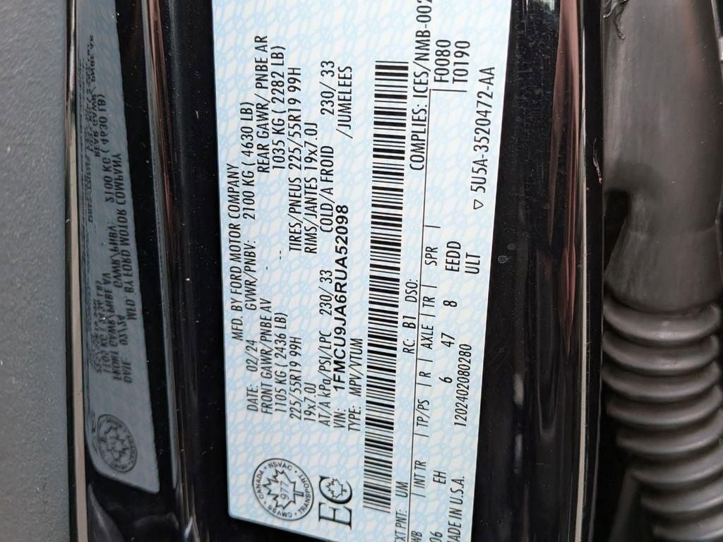 2024 Ford Escape Platinum