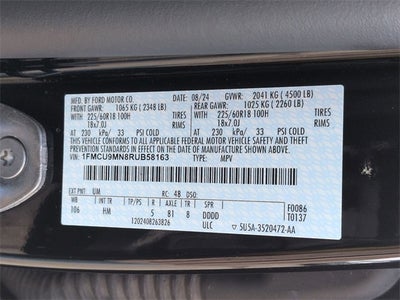 2024 Ford Escape ST-Line