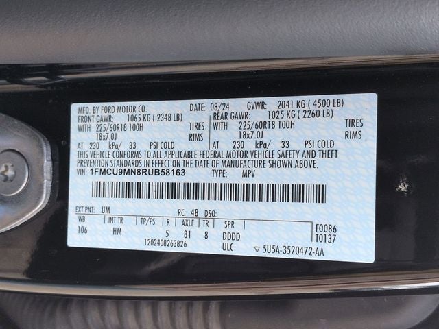 2024 Ford Escape ST-Line