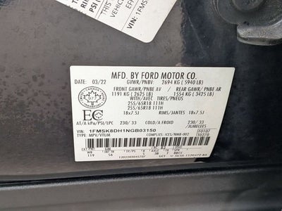2022 Ford Explorer XLT