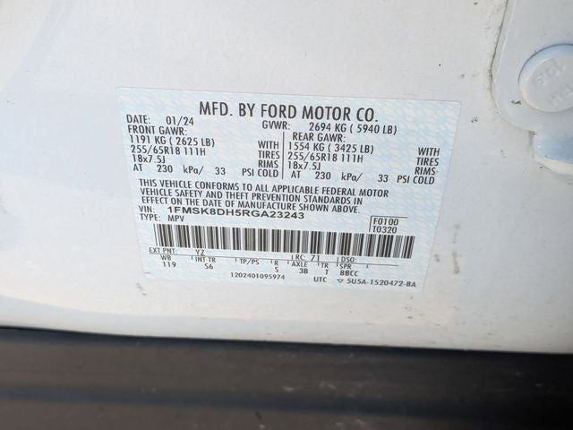 2024 Ford Explorer XLT