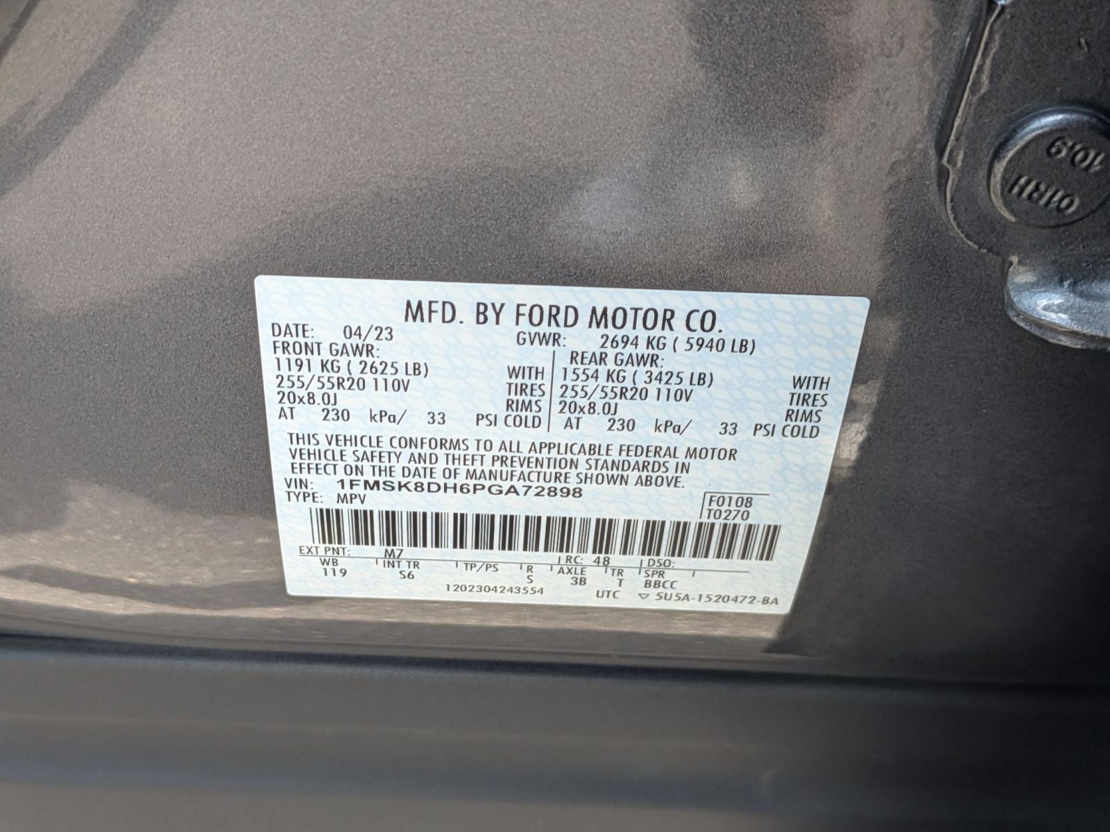 2023 Ford Explorer XLT 4X4