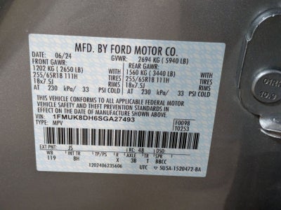 2025 Ford Explorer Active 4WD