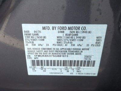 2025 Ford Explorer ST-Line