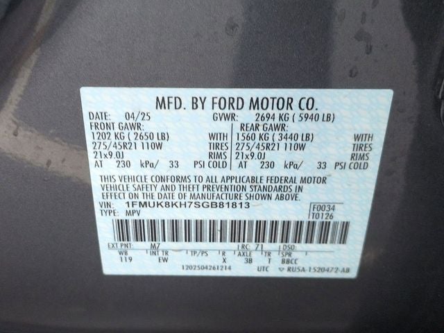 2025 Ford Explorer ST-Line