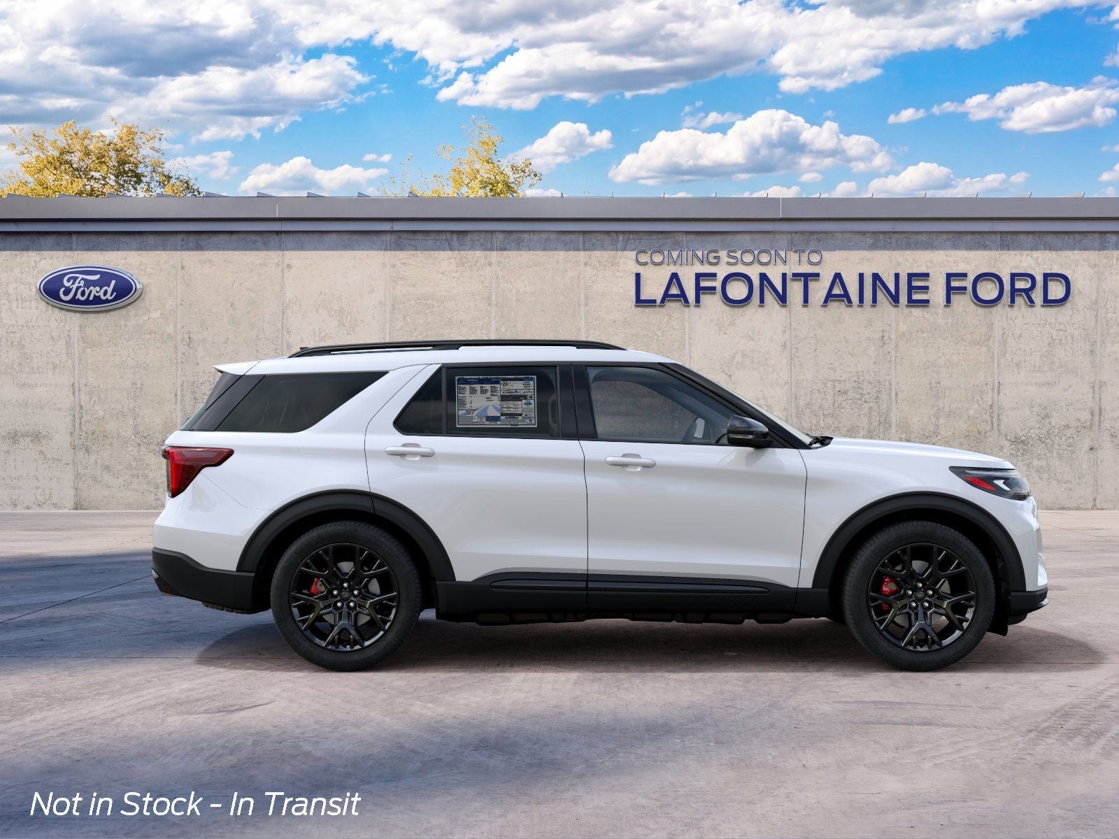 2027 Ford Explorer ST In-Transit